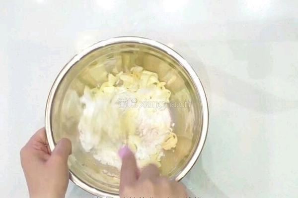 青汁猕猴桃饼干的做法图解2