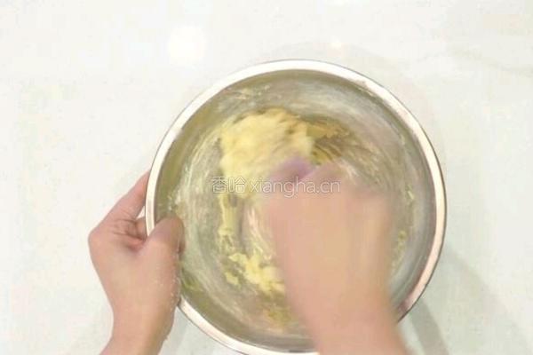 青汁猕猴桃饼干的做法图解4