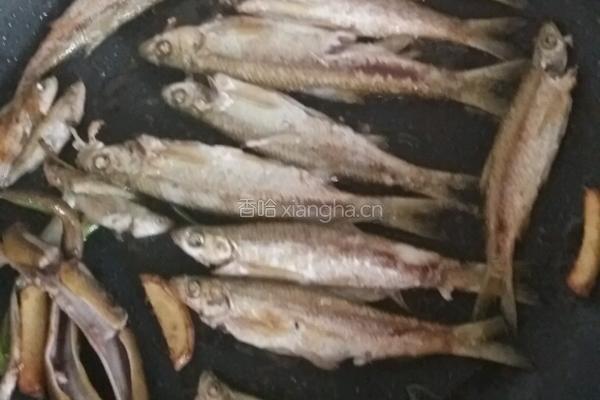 红烧麦穗鱼的做法图解4
