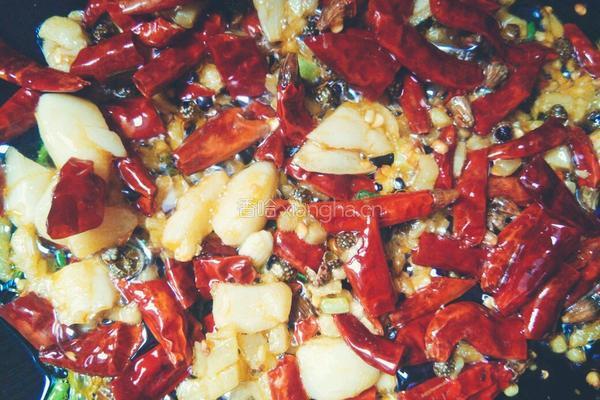 干辣椒炒肉的做法图解3