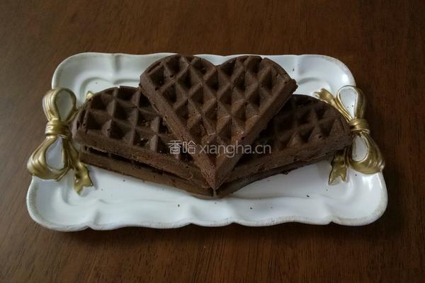 可可华夫饼的做法图解7