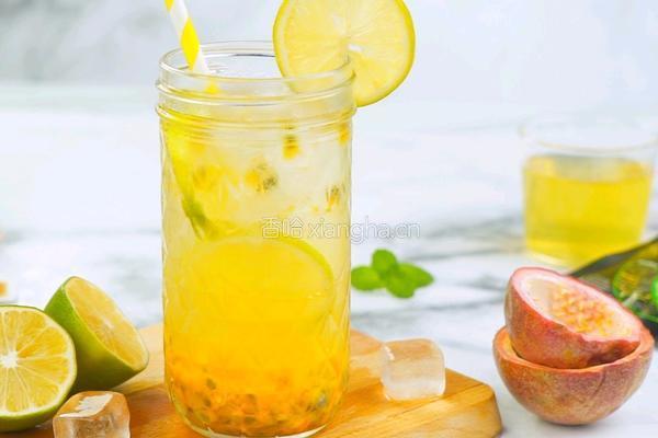 百香果青柠冷泡茶的做法图解6