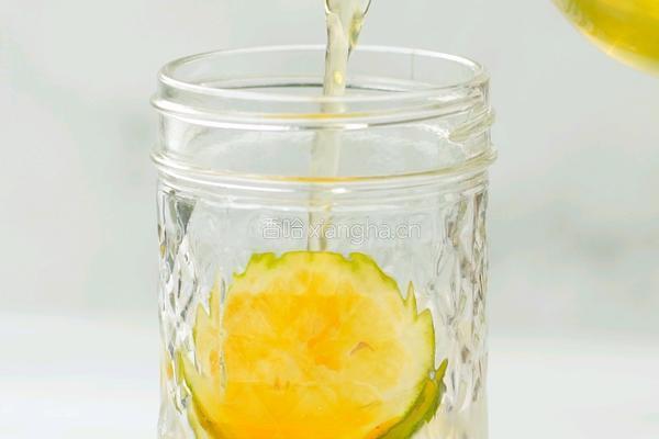 百香果青柠冷泡茶的做法图解5