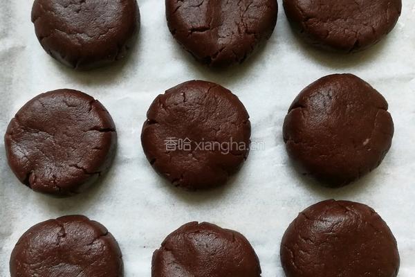抹茶(可可)奶油奶酪饼干的做法图解11