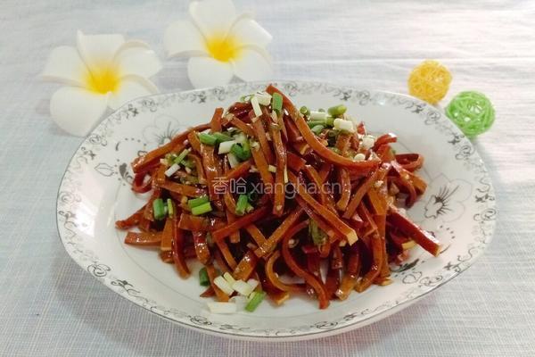 凉拌豆腐丝的做法图解9