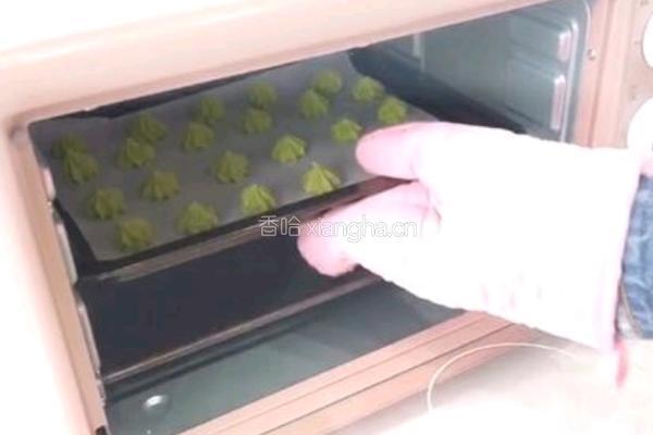 青汁曲奇的做法图解5