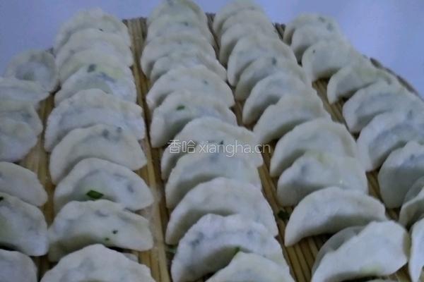 韭菜虾仁鸡蛋水饺的做法图解5
