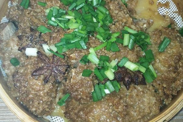 超正的江西米粉蒸肉和米粉蒸排骨的做法图解8