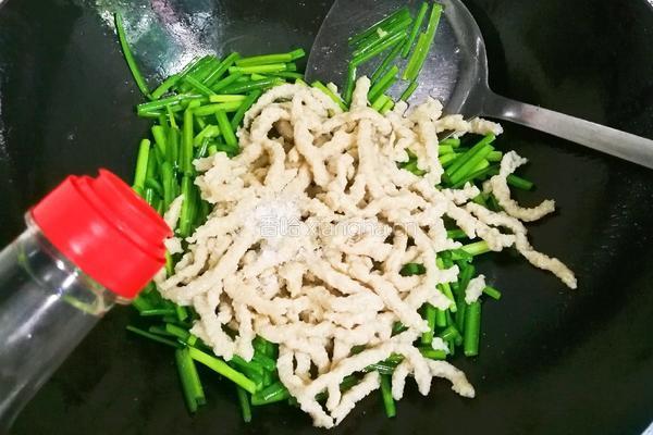 韭苔小面筋的做法图解9