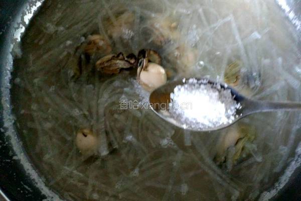蛎蝗萝卜丝汤的做法图解12