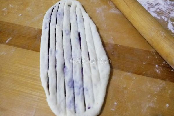 紫薯花式甜面包的做法图解13