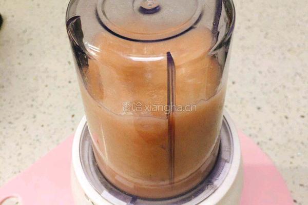 桃子苹果泥的做法图解5