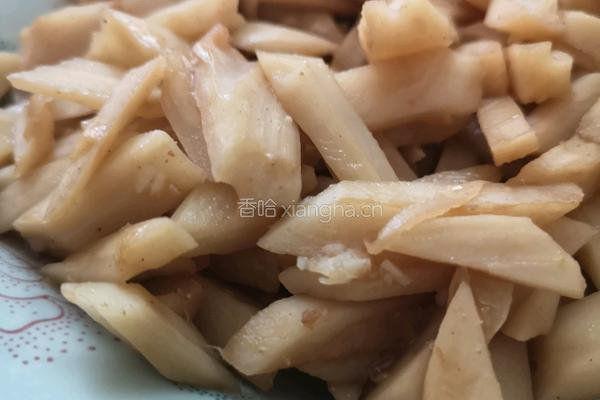 炒莲菜的做法图解4