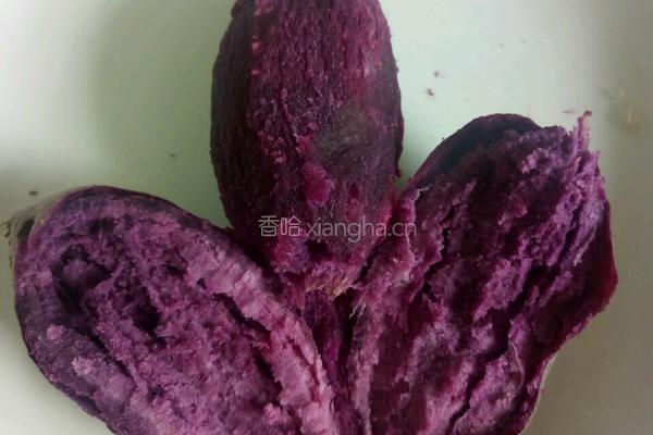 微波炉蒸紫薯的做法图解4