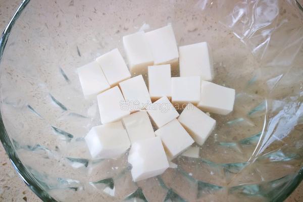 韩式水豆腐冷汤的做法图解3