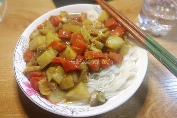素食主义咖喱的做法图解9