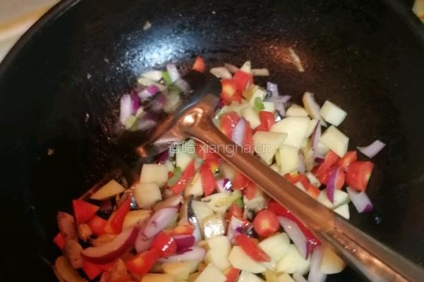 素食主义咖喱的做法图解5