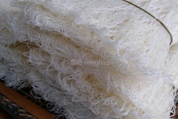 手工米粉的做法图解1