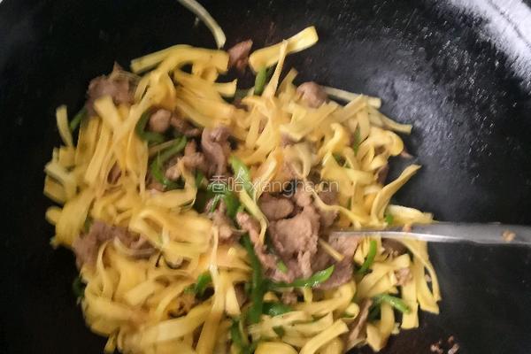 菠萝蜜炒肉的做法图解7