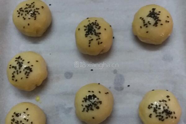 蛋黄酥（植物油版）的做法图解19