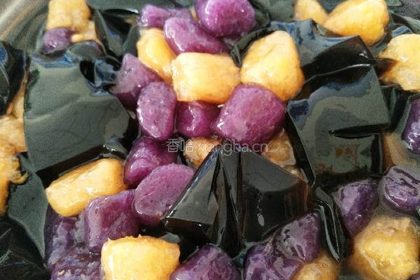 紫薯芋圆的做法图解7