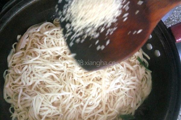豆角肉绊面的做法图解12