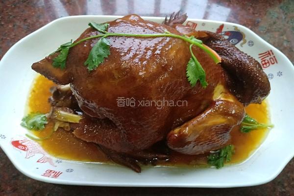 锅压锅鸡的做法图解6