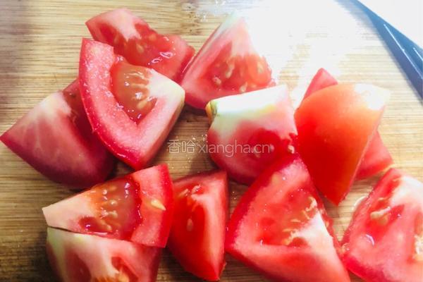 番茄肉丝面的做法图解2