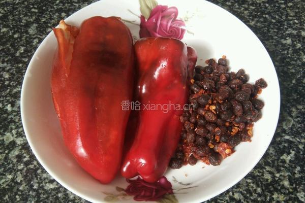 豆鼓煎椒的做法图解1