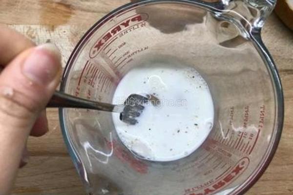 青花菜火腿烤贝果 不爆卡伪咸派的做法图解6