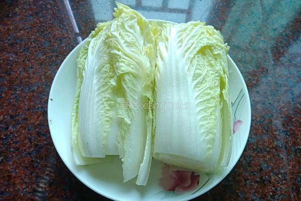 蒸娃娃菜的做法图解1