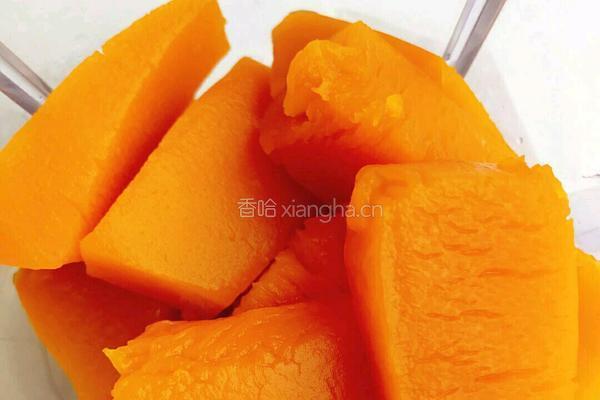 奶香南瓜蛋糕的做法图解3