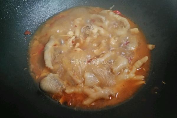 豆瓣酱鸡爪的做法图解3