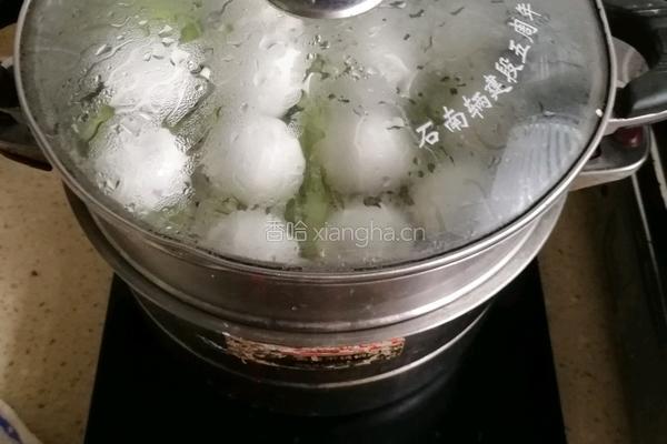 椰蓉紫薯糯米糍的做法图解7