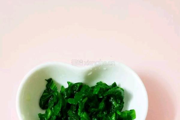 小白菜小米糊的做法图解4