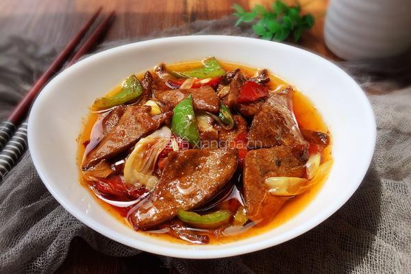 糖醋猪肝的做法图解11