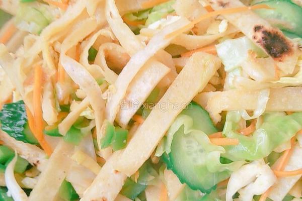 蔬菜蛋炒饼的做法图解7