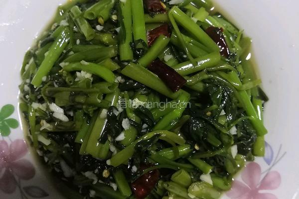 酸辣空心菜的做法图解7