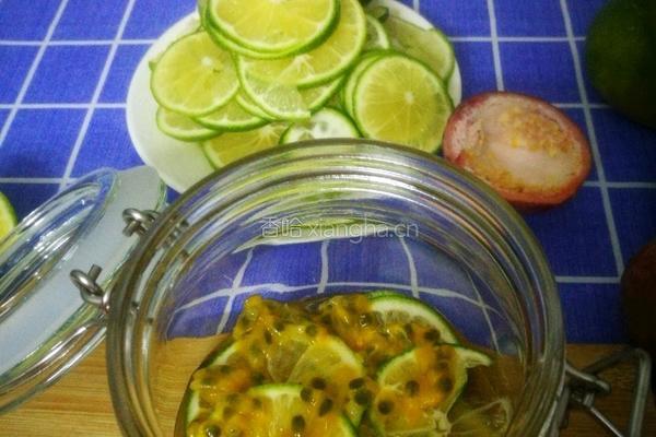 青柠百香茶的做法图解3