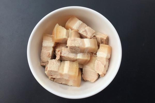 双茄烧肉的做法图解4