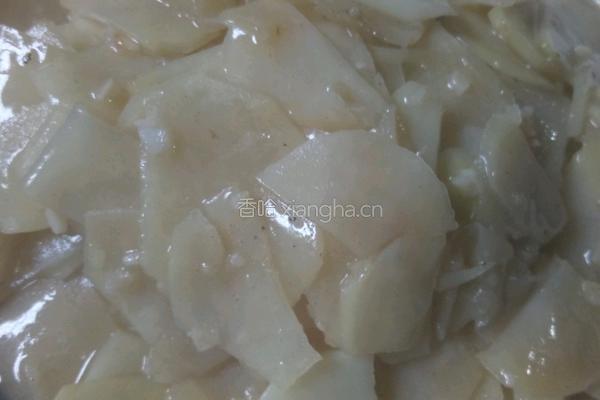 土豆片儿的做法图解1