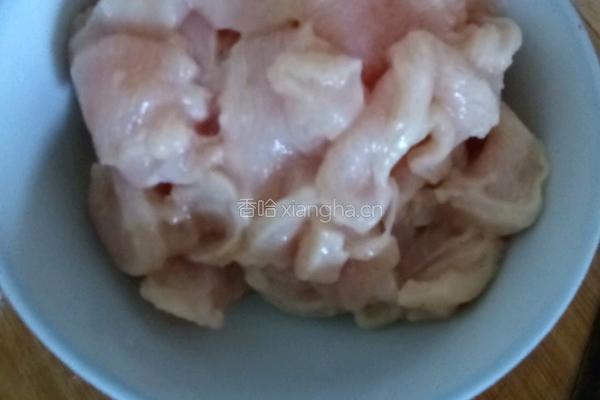 家常肉炒西葫芦的做法图解3