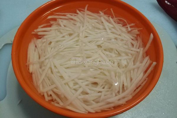 醋溜土豆丝的做法图解3