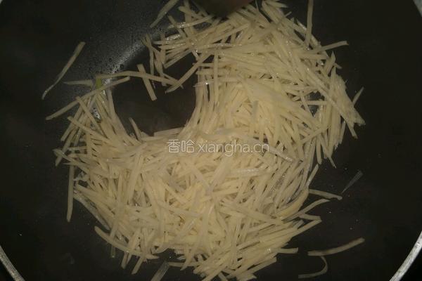 醋溜土豆丝的做法图解6