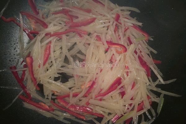 醋溜土豆丝的做法图解8