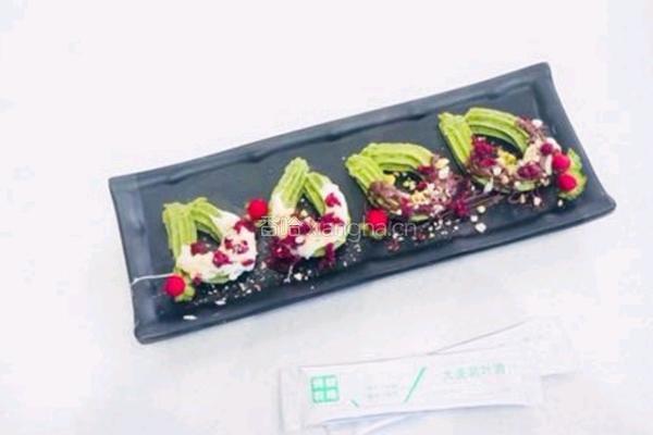 青汁吉拿棒的做法图解1