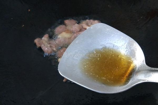 香干炒肉的做法图解5