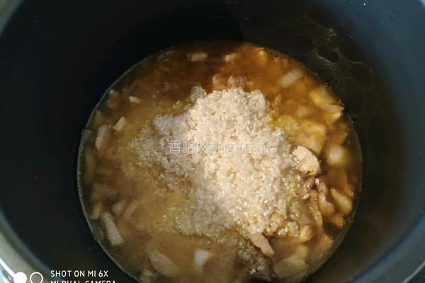 肉丁抓饭的做法图解3