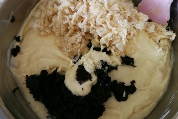 紫菜肉松蛋糕的做法图解8