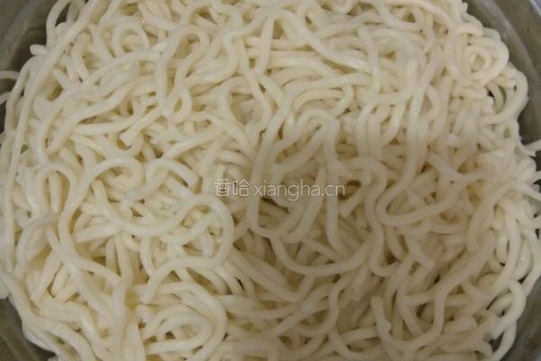 素炒面的做法图解2